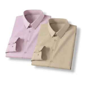 China Spandex (Pink & Ghiya) Shirt