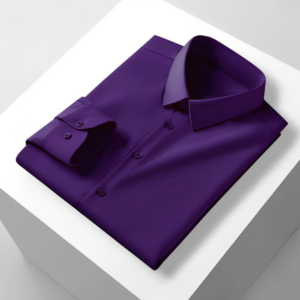 China Spandex Purple Shirt