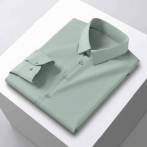China spandex Mint green shirt