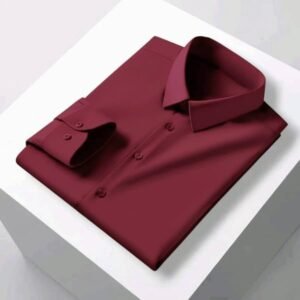 China spandex Maroon shirt
